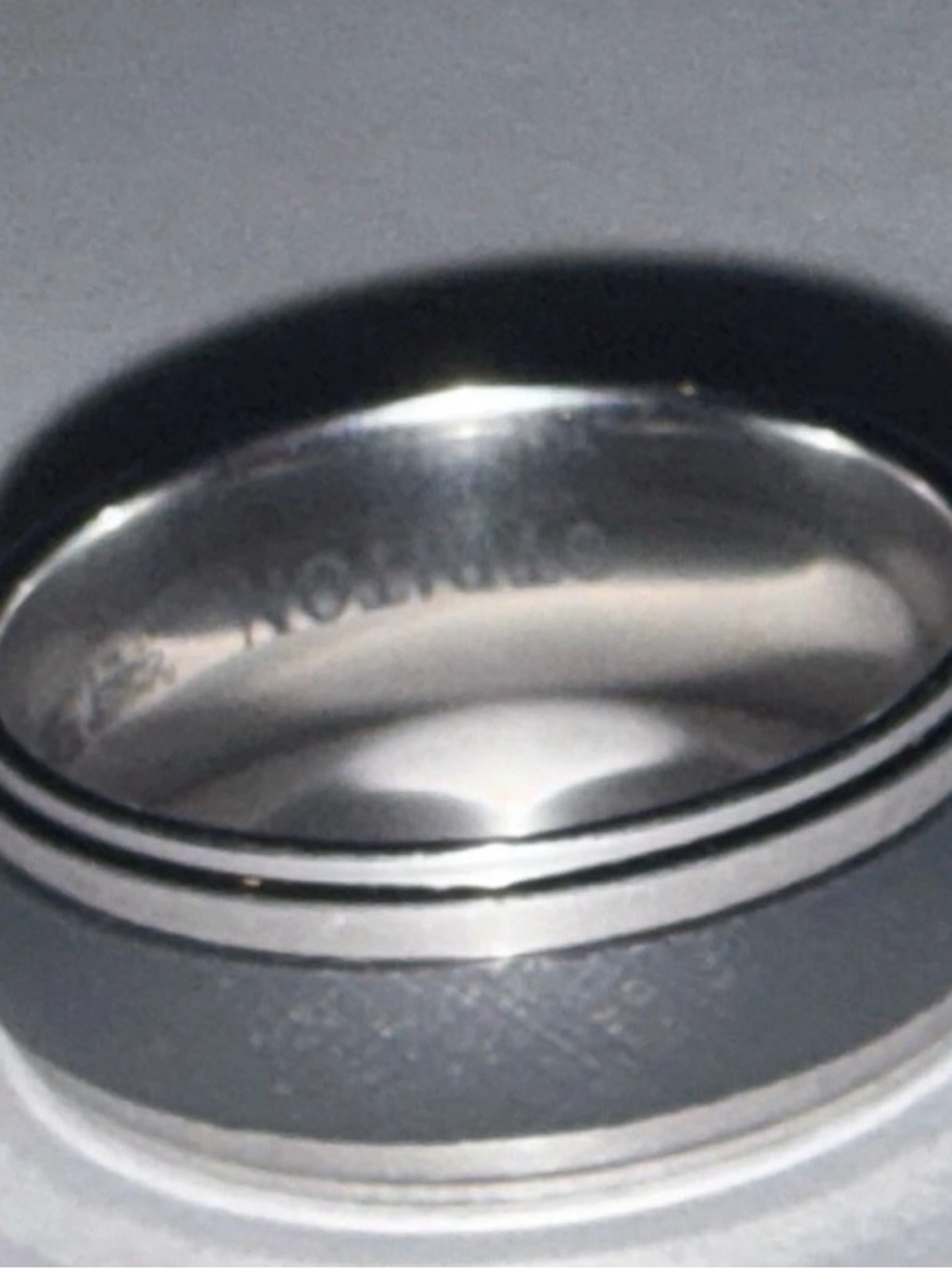 Triton Tungsten Carbide Mens Ring Wedding Band TC850 - Size 12.5